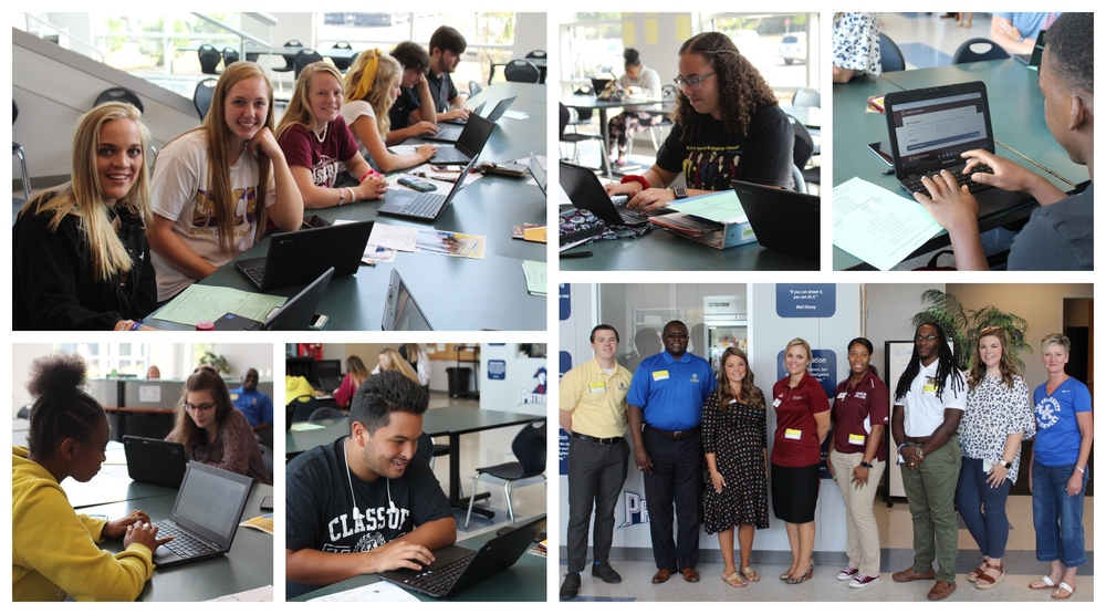 students applying for college