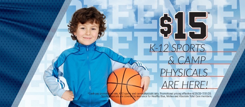 Doctor's Care Offering $15 Sports Physicals