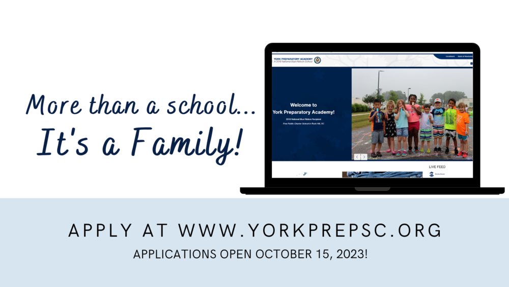 202425 Application Opens 10/15/23! York Preparatory Academy