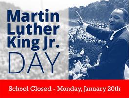 York Prep- Closed, Monday, 1/20