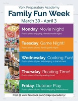 Family Fun Week March 30th - April 3rd